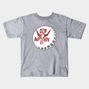 Vintage Old Red Eye Soda Bottlecap Kids T-Shirt